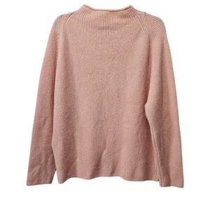 Free People Soft Pink Turtleneck Sweater